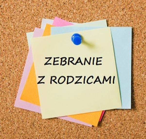 ‼️ Zebranie z rodzicami- 18 września 25 r.‼️