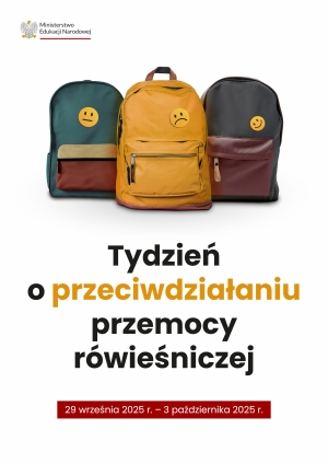 Tydzień Przeciwdziałania Przemocy Rówieśniczej 29.09-03.10